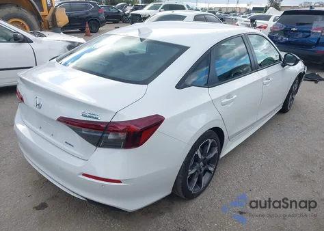 2025 Honda Civic Hybrid Sport/Sport Touring from USA, damaged, VIN 2HGFE4F80SH345707